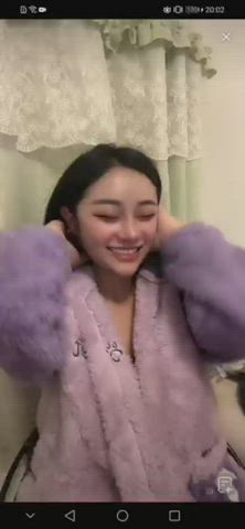 asian big tits boobs chinese gif