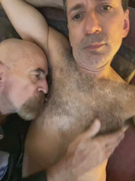 Big Nipples Daddy Kinky gif