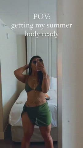 Amateur Asian Facial gif