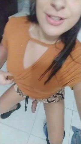 Big Dick Dancing Trans gif