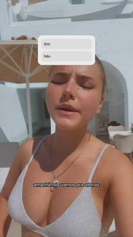 blonde bra brazilian gif