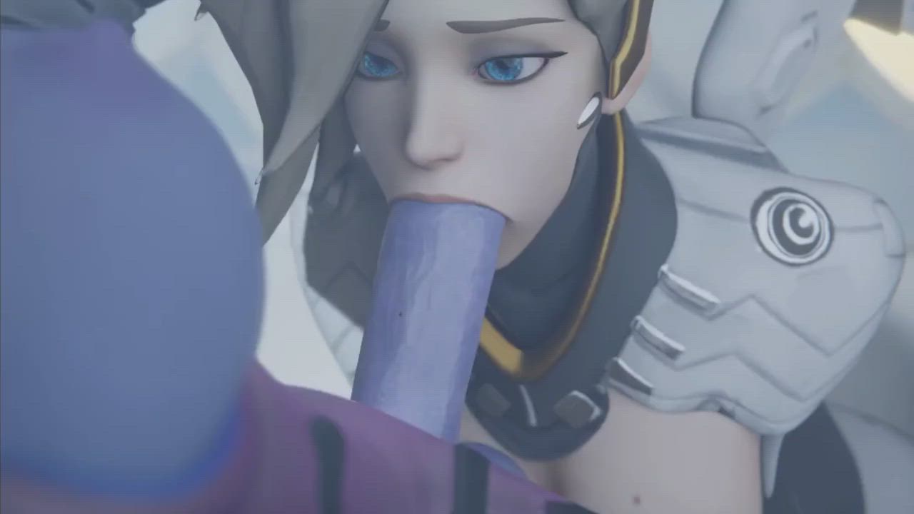 Mercy blowjob futa Widowmaker(Dreamrider)[Overwatch]