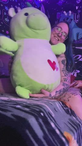 Chubby gorl cute stuffie
