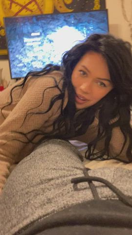 Brunette MILF OnlyFans gif