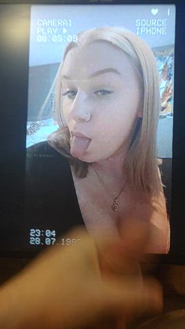 cum in mouth cumshot masturbating tribute gif