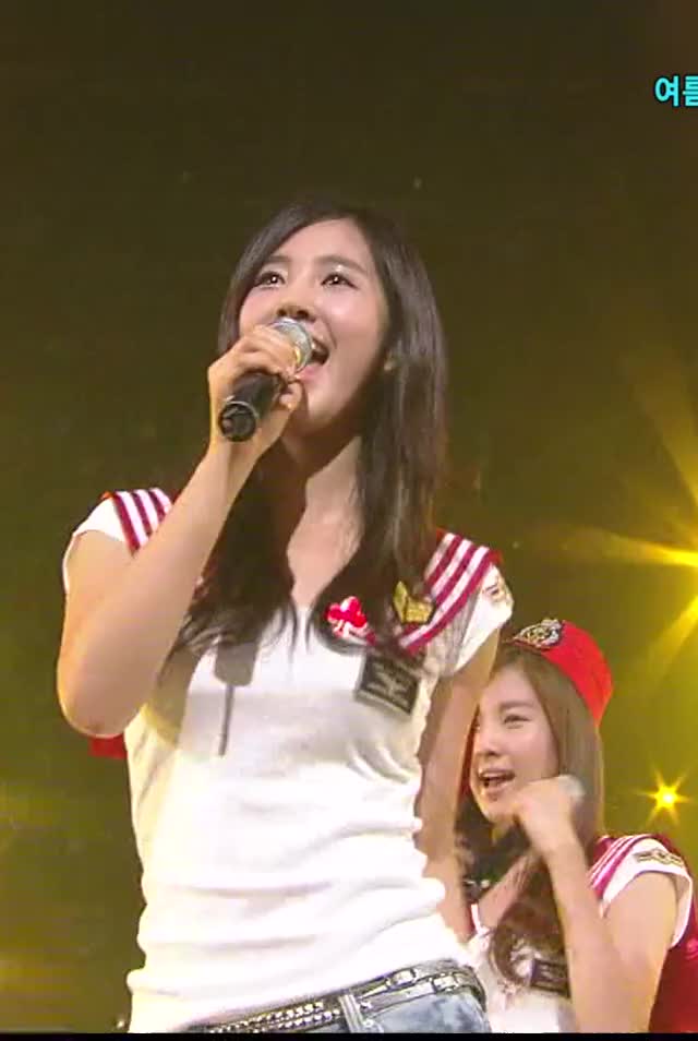 [090801] Girls' Generation - Genie Etude   Gee (KBS Yoo Hee Yeol's Sketchbook)1