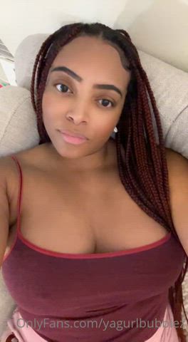 big tits gamer girl titty drop gif