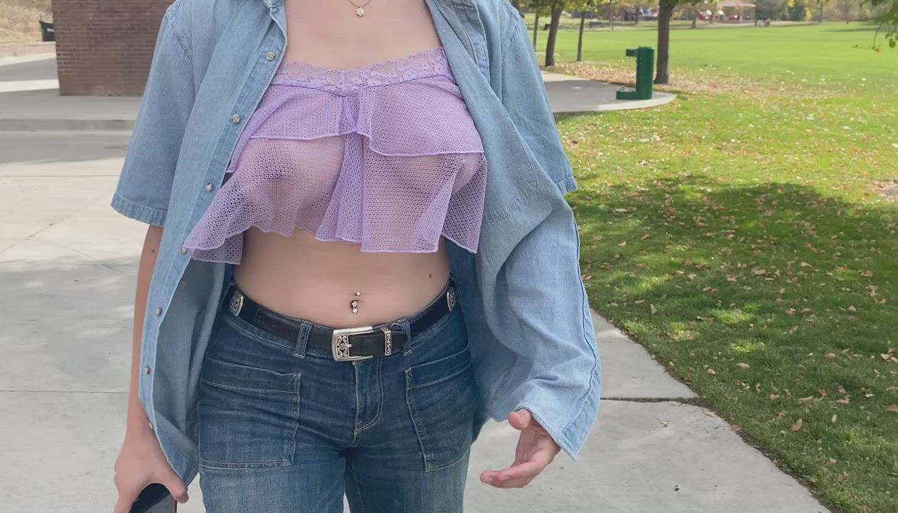 Amateur Big Tits Boobs Exhibitionism Exhibitionist Flashing Huge Tits Nipple Nipple