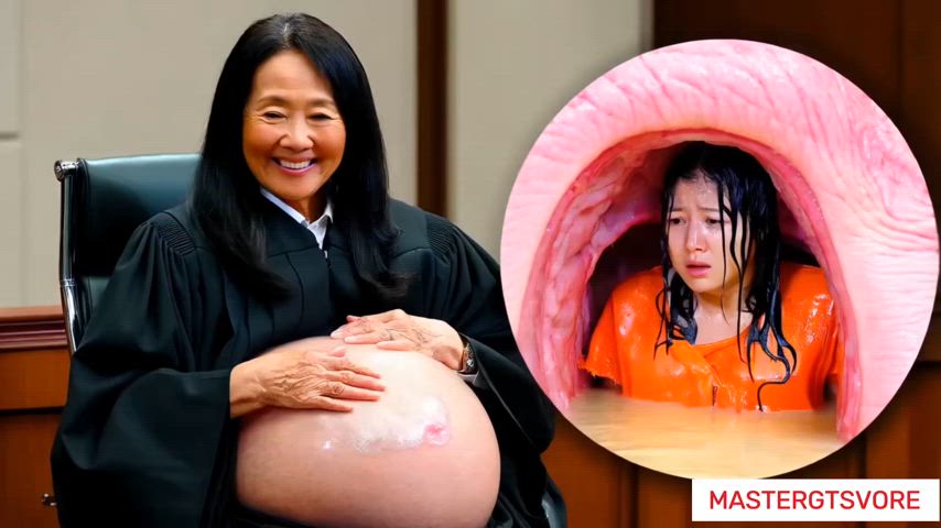 Sentenced to life in the judges belly
