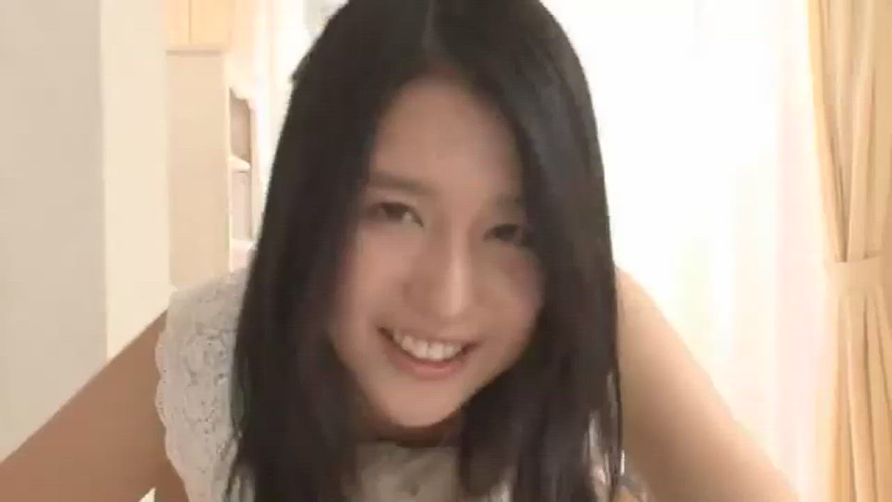 Asian Babe Censored Female Girls JAV Japanese Jav Model Kawaii Girl Teen Women gif