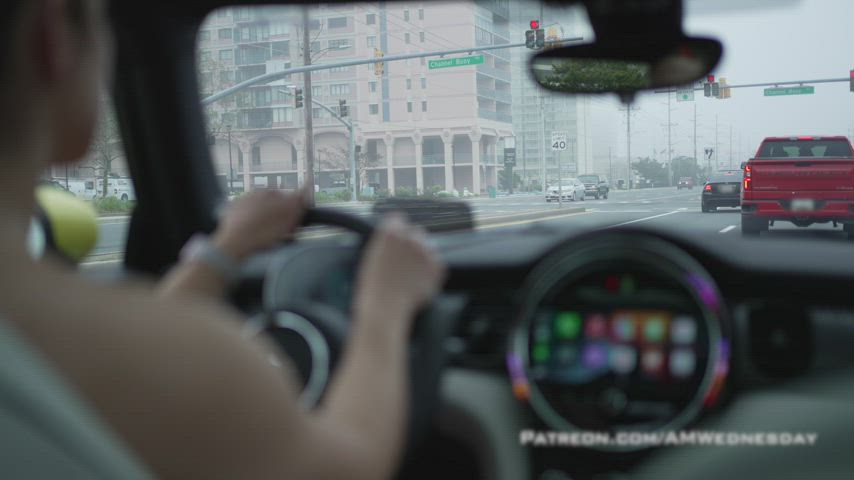 Driving naked in heavy traffic