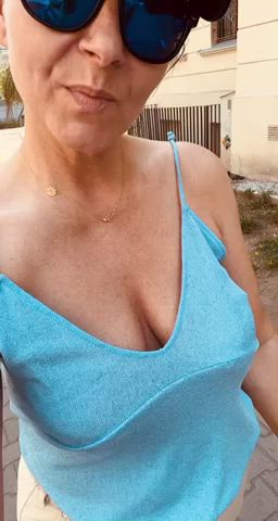 Too hot for a bra