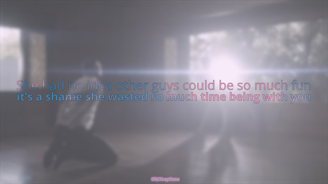 BBC Caption Cheating Cuckold Hotwife Interracial PMV Sharing gif