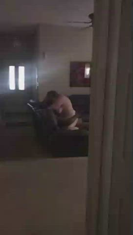 amateur bbc bbw homemade interracial riding wife gif