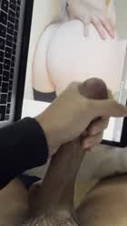 ass male masturbation thick tribute gif