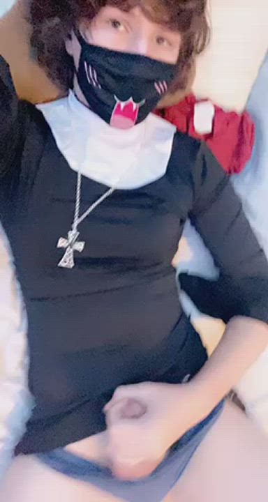 I love jerking my sissy clit~