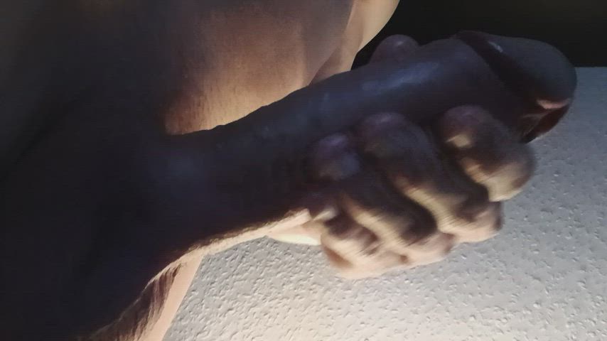 Big dick in mood lighting