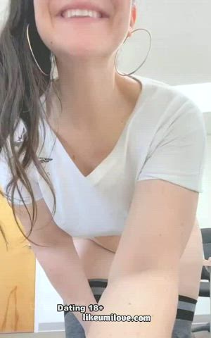 amateur blowjob latina tiktok gif