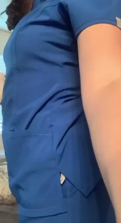 Nurse Strip Tease gif