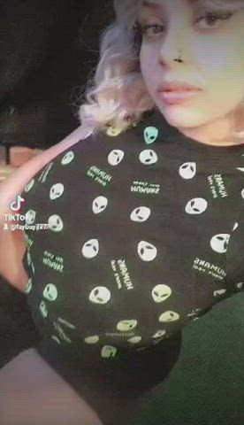 Amateur Big Tits TikTok gif