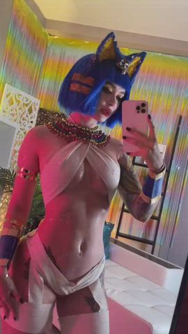 Ankha from Animal Crossing by Purple Bitch