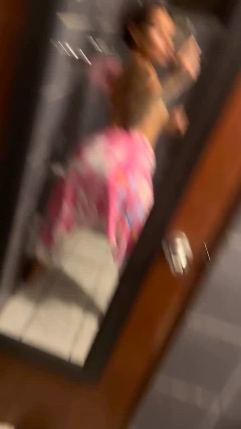 ass big ass big tits latina tits towel twerking gif