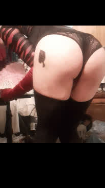 Ass BBC Jiggling Shaking Sissy Submission gif