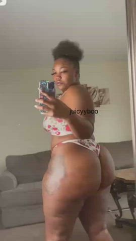 Ass Ebony Thick Twerking gif