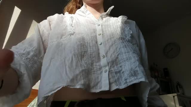 My favorite reveal of the year— what I like to call "the windy shirt video"