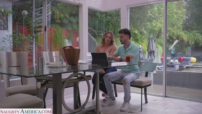 My Friend's Hot Mom - Natalie Brook - Sexy MILF Natalie Brooke needs her taxes done