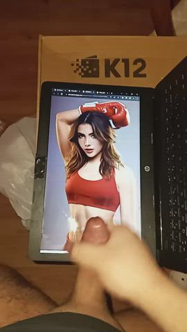 big tits cum cumshot facial male masturbation tribute gif