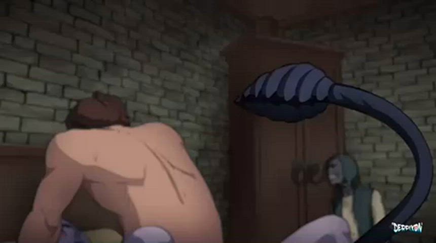 ahegao animation hentai no condom gif