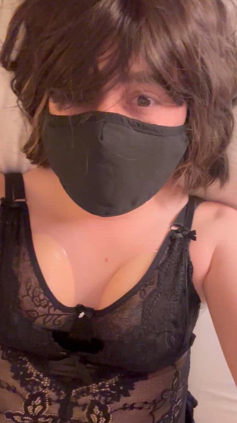 amateur ass caged crossdressing nsfw sissy gif