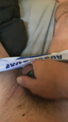 Balls Cock Ring Jock gif