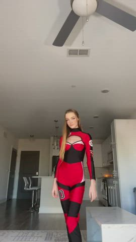 What do you prefer, my birthday suit or racing suit?