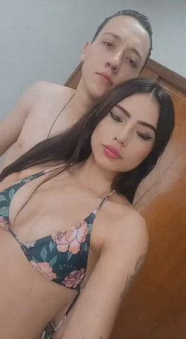 Camgirl Tits Pussy Big Dick Ass Cum gif