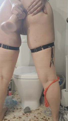 Anal Anal Play Dildo Humiliation gif