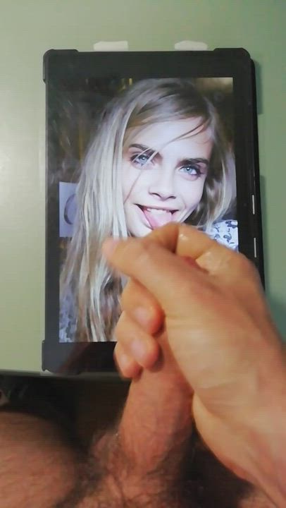 Cara Delevingne Cum Tribute