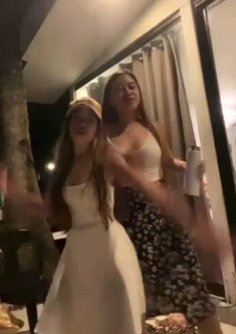 amateur ass homemade public threesome tiktok gif