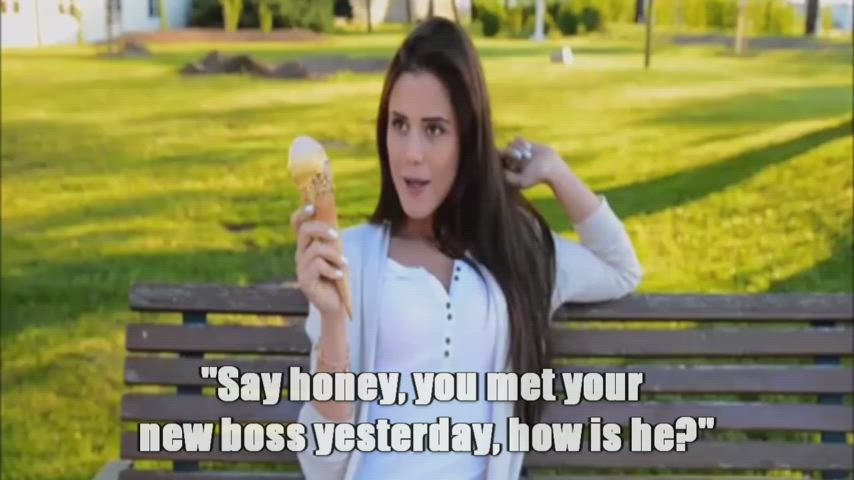 BBC Blowjob Brunette Caption Cum In Mouth Cum Swallow Interracial Little Caprice