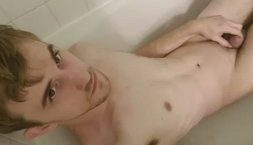 Bathtub Pissing Watersports gif