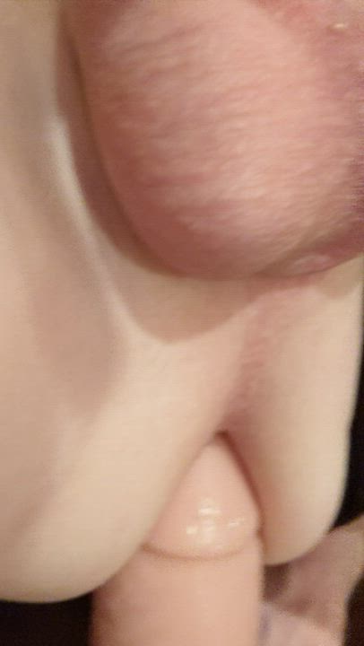 anal dildo femboy quickie shaved sissy twink gif