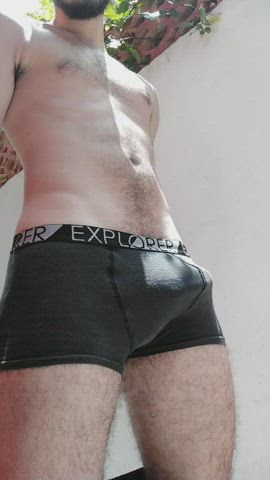 exhibitionism exhibitionist hairy masturbating solo thick cock uncut r/caughtpublic