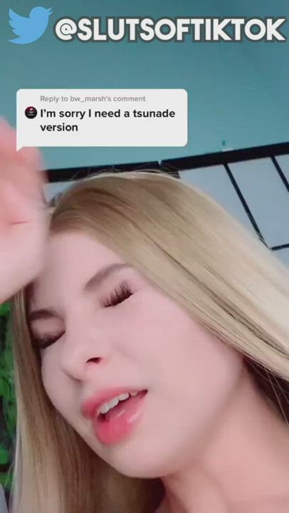 18 Years Old Amateur Big Tits Cosplay Natural Tits OnlyFans Teasing Teen TikTok gif