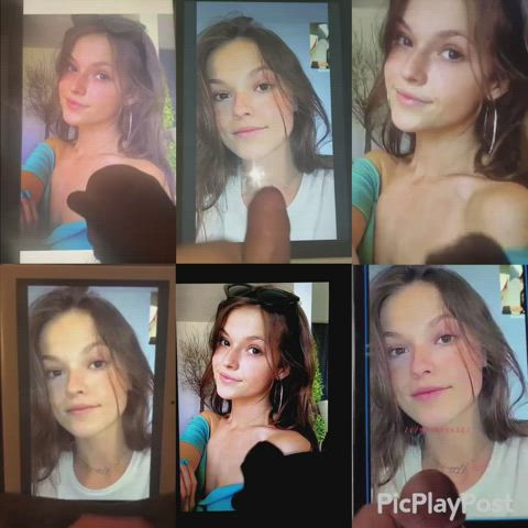 CUMPILATION! 6 amazing tributes just for this french beauty!