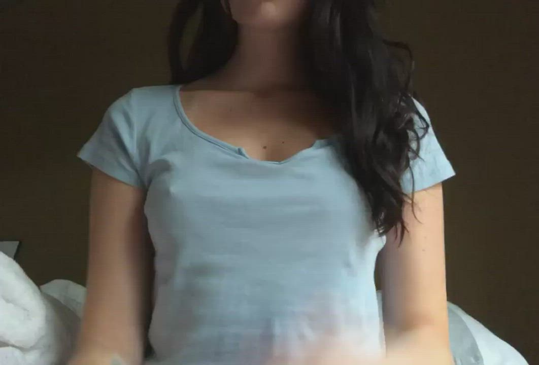 Teasing Teen Trans gif