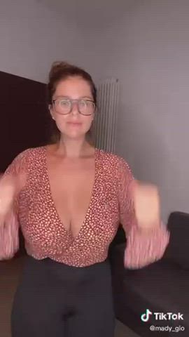 Big Tits Shaking TikTok gif