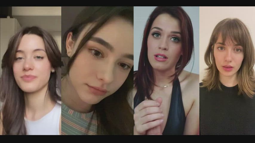 babes compilation cumshot dirty talk facial petite split screen porn teens gif