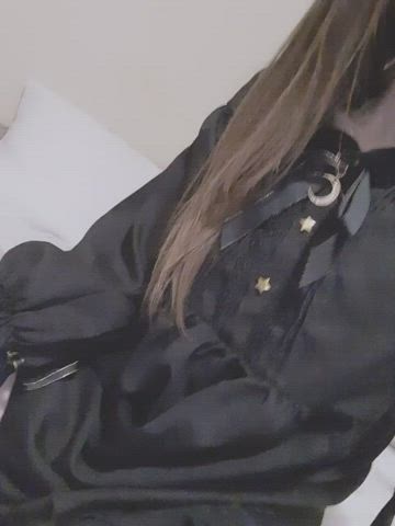Asian Big Ass Cosplay Cute Long Hair Maid OnlyFans Skinny Stripping gif