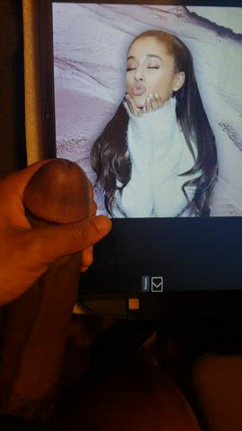 jizzing on her cute ass